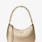 Jet Set Charm Small Metallic Pebbled Leather Pochette