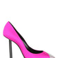 Tower Embellished Satin Pump