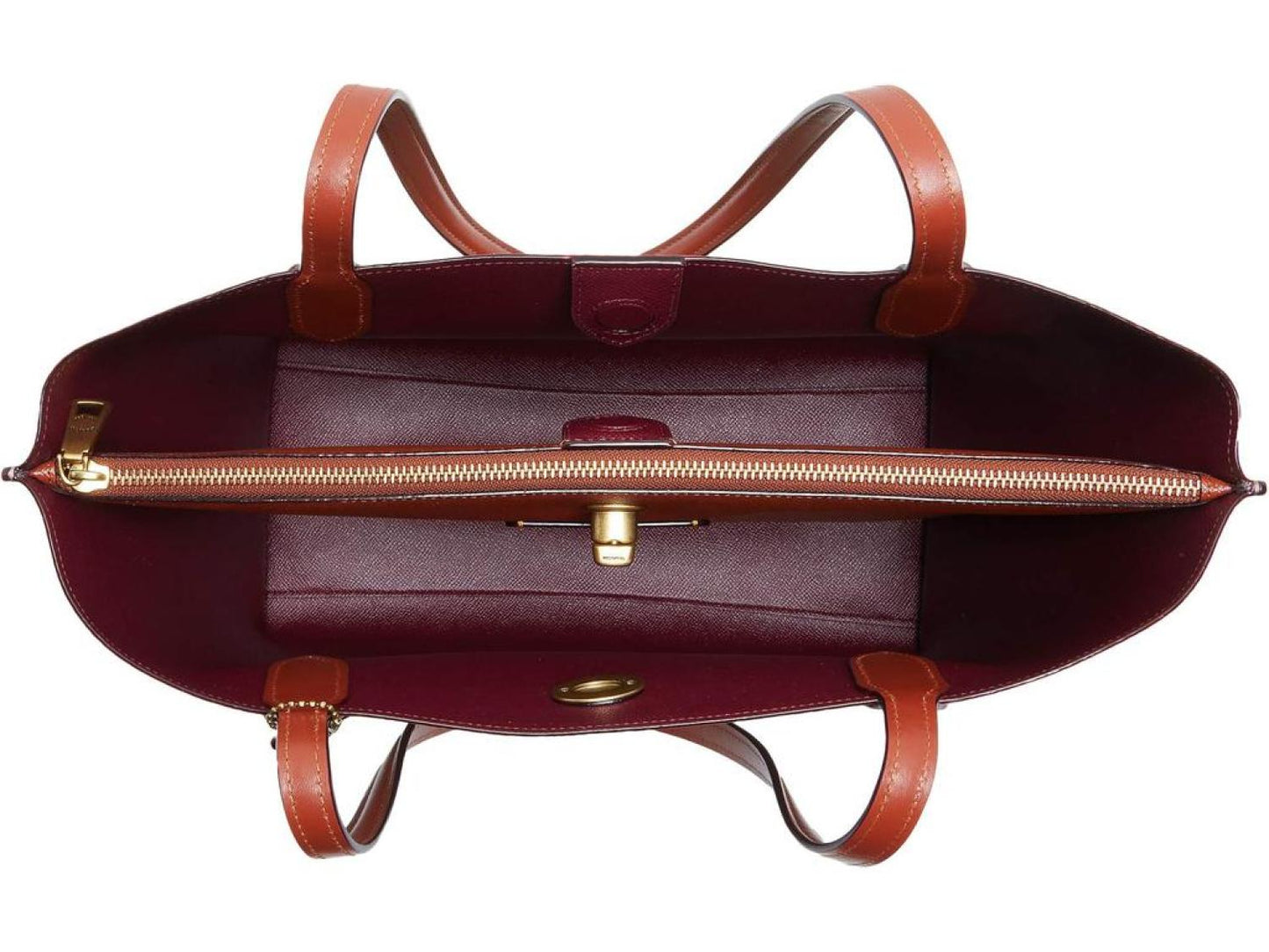 Coated Canvas Signature Willow Tote