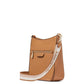 Hudson Pebbled Leather Messenger Crossbody