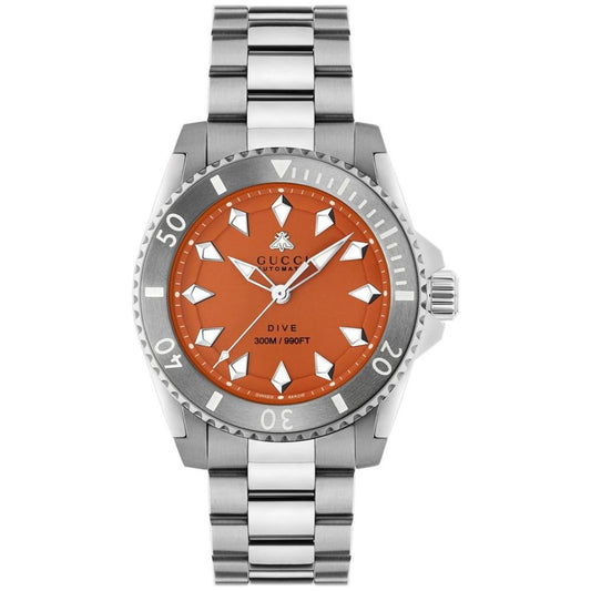 Men's Swiss Automatic Dive Stainless Steel Bracelet Watch 40mm