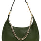 Michael Michael Kors Logo Plaque Zip-Up Shoulder Bag
