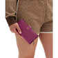Smooth Skinny Snap-Tab Closure Leather Wallet