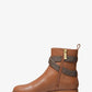 Rory Leather and Logo Ankle Boot