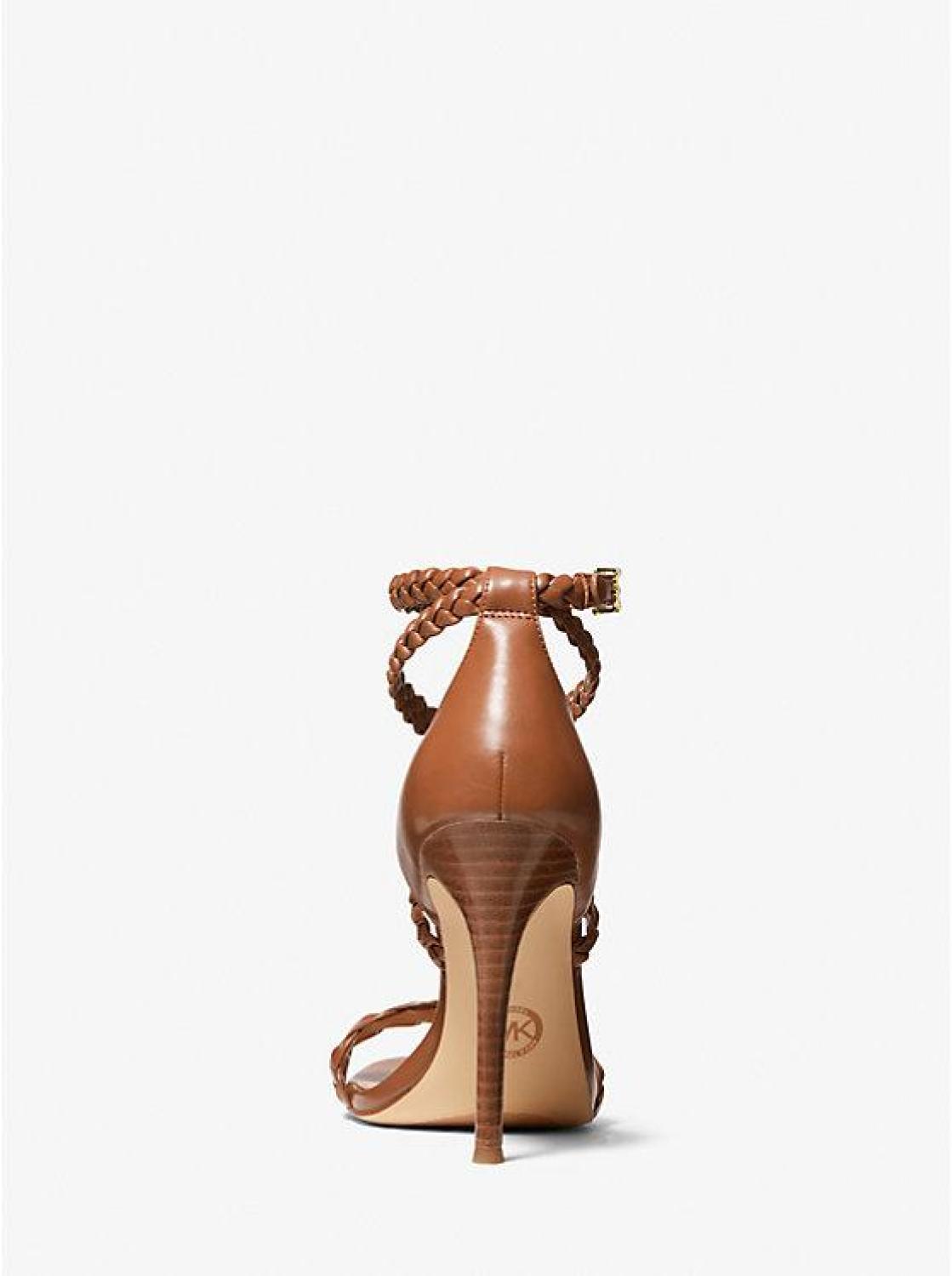 Astrid Braided Faux Leather Sandal