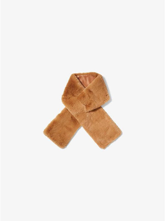 Faux Fur Pull-Through Scarf