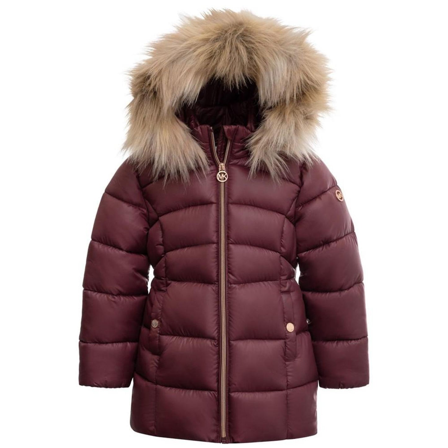 Toddler and Little Girls Heavy Weight Stadium Coat
