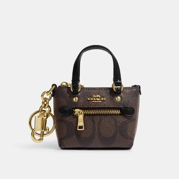 CHIEKO+ mini bag charm ブラック