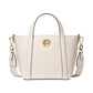 Hadleigh Small Leather Double Handle Tote Messenger