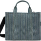 Blue 'The Washed Monogram Medium Tote Bag' Tote
