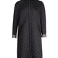 Max Mara Weekend Mixed Quilted Jacket in Black Polyamide