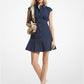 Organic Stretch Cotton Poplin Shirtdress