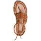 Women's Jagger Ankle-Tie Studded Flat Sandals