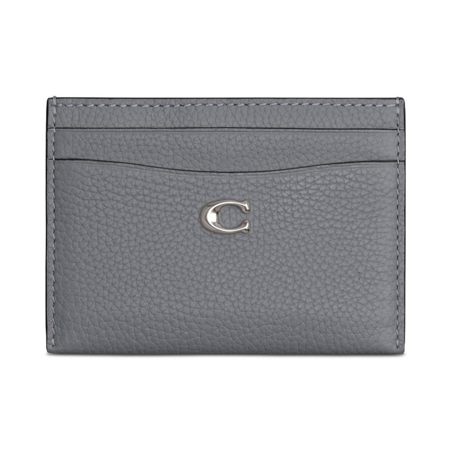 Essential Polished Pebble Leather Card Case