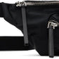 Black 'The Biker Nylon Belt Bag' Pouch
