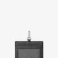 Jet Set Travel Saffiano Leather Card Case Lanyard