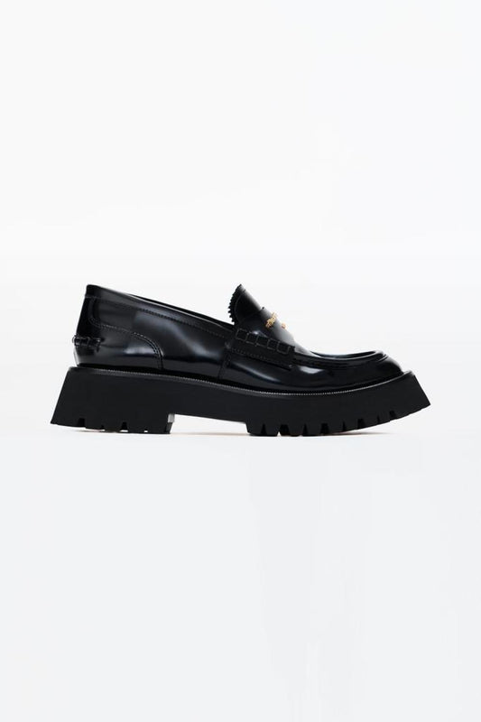 Carter Platform Loafer In Leather