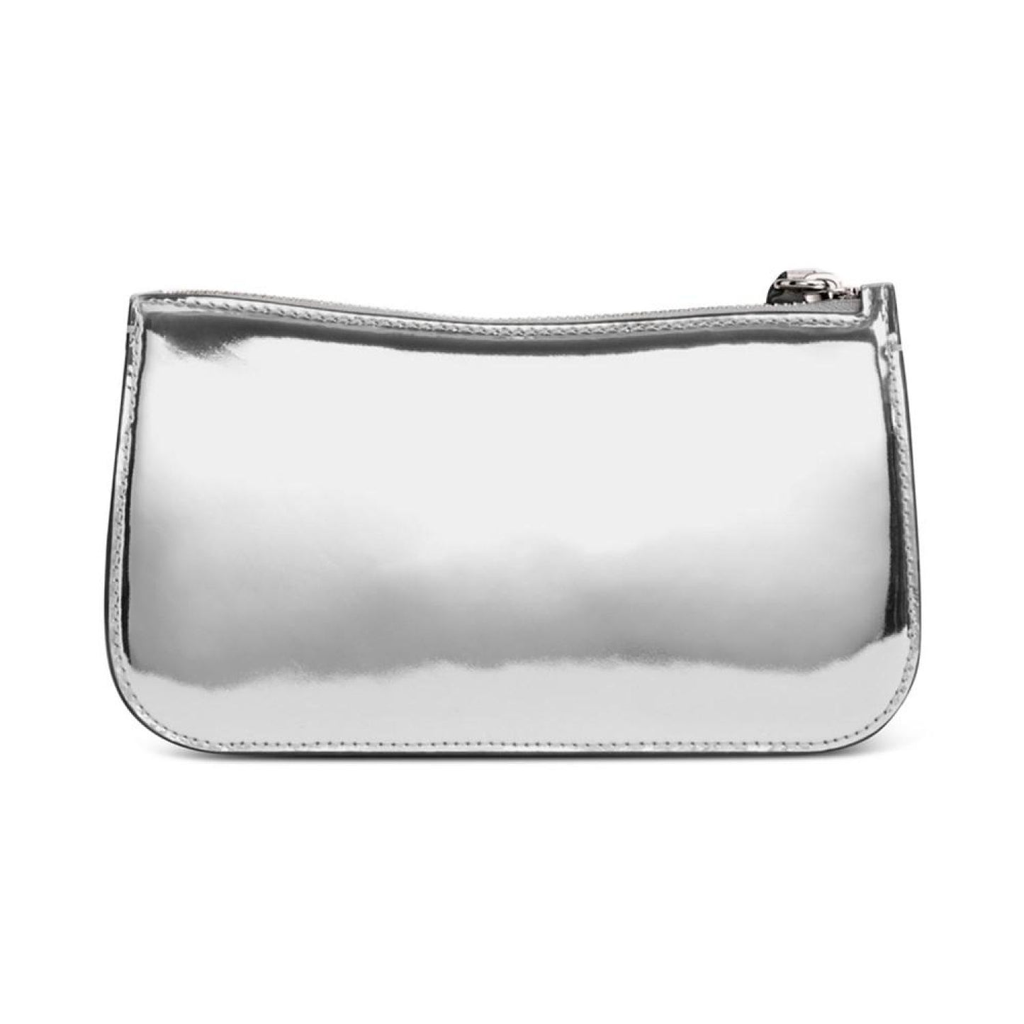 Mirror Metallic Leather Pochette