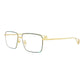 Square-Frame Metal Optical Frames