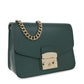Furla Logo-Engraved Small Metropolis Crossbody Bag