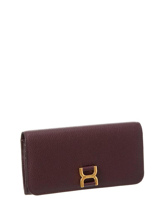 Chloé Marcie Leather Continental Wallet