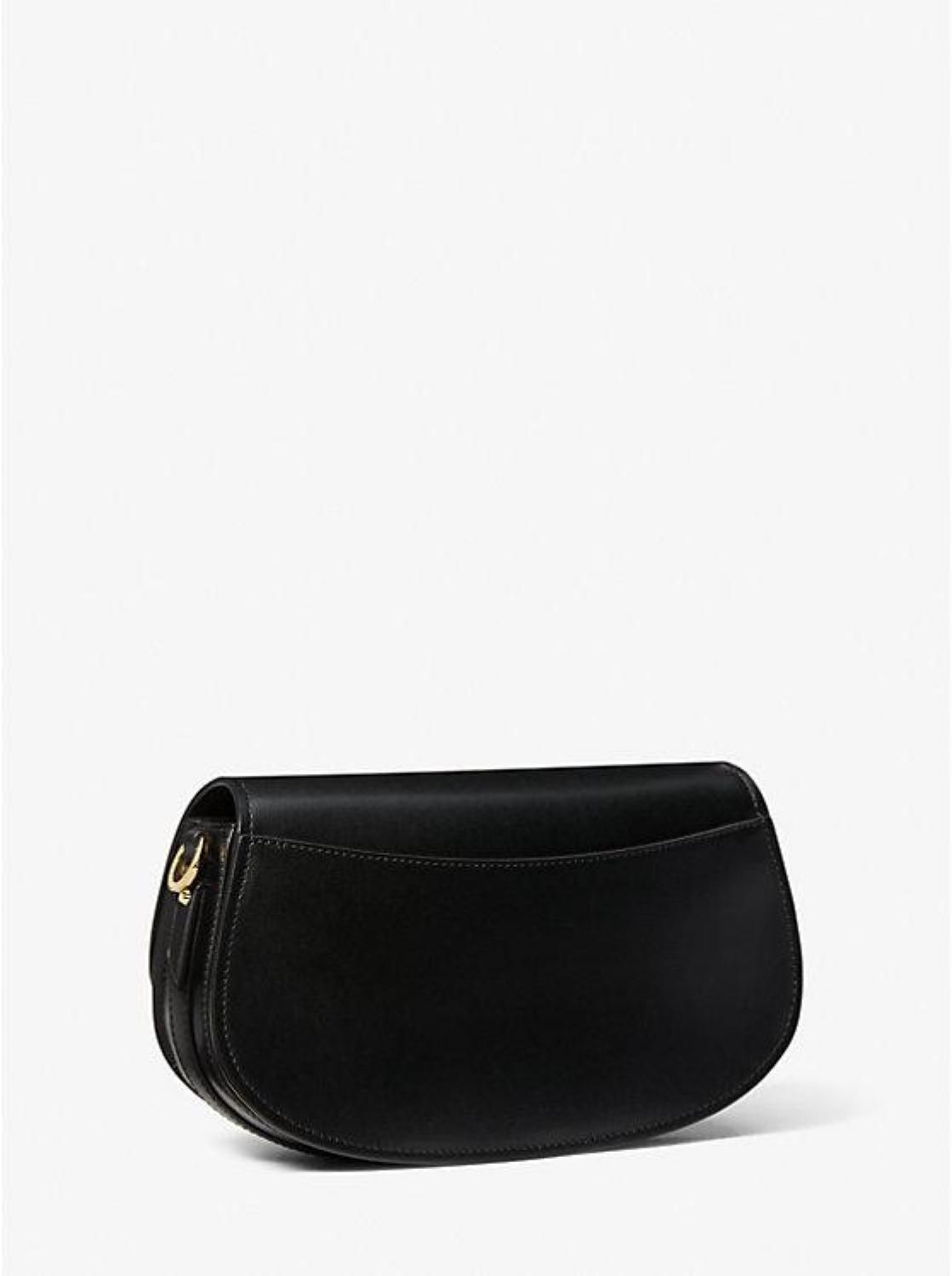 Mila Medium Leather Messenger Bag