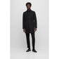 Slim-fit formal coat in virgin wool and cashmere