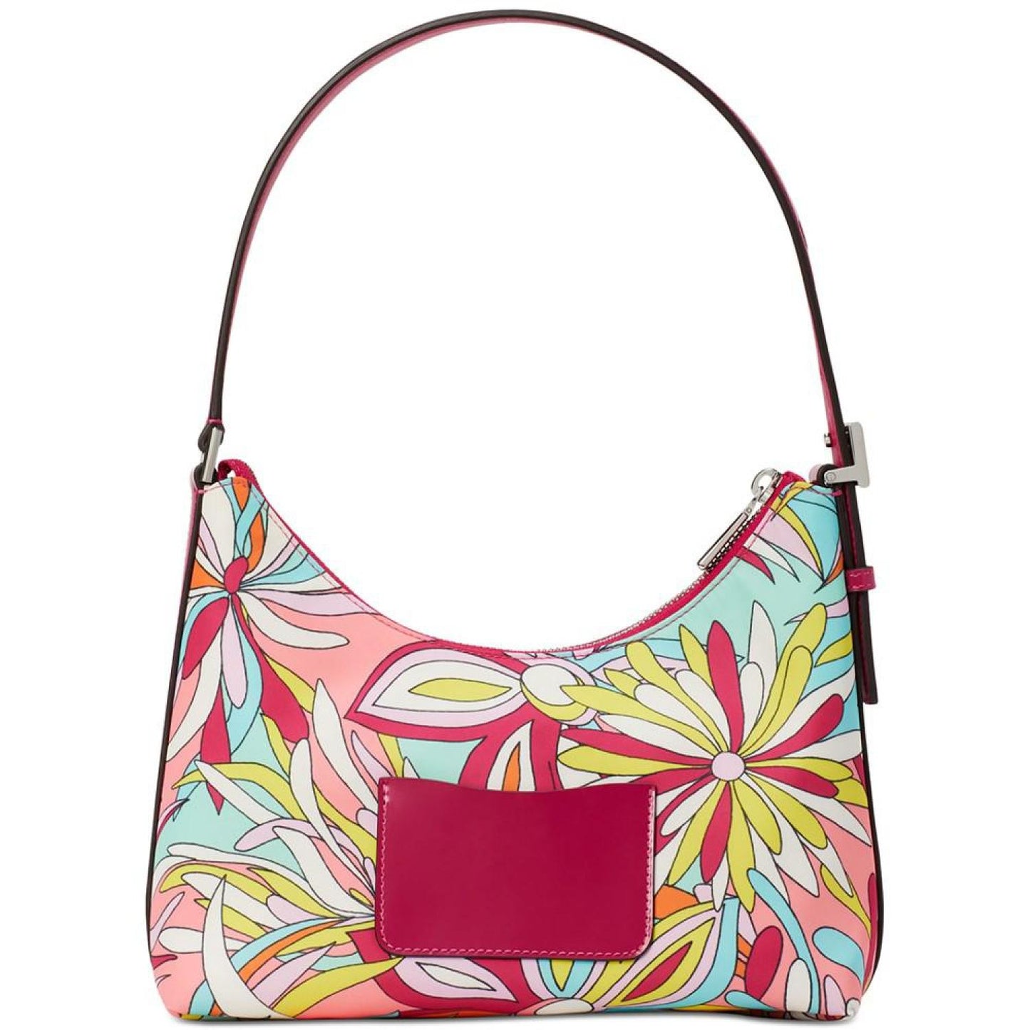 Sam Icon Anemone Floral Printed Fabric Small Shoulder Bag