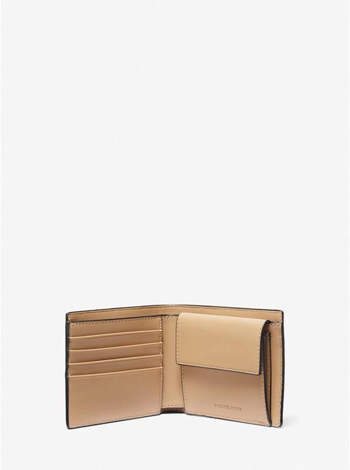 Cooper Logo and Faux Leather Billfold Wallet