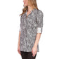 Women's Graphic Zebra Long Sleeve Tunic