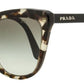 Prada Women's Catwalk Sunglasses SPR01V 398-0A7 Gray Havana/Black 56mm