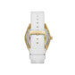 Women's Janelle White Silicone Strap Watch 42mm