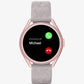 Michael Kors Access Gen 5E MKGO Pink-Tone and Logo Rubber Smartwatch