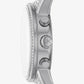 Ritz Pavé Silver-Tone Watch