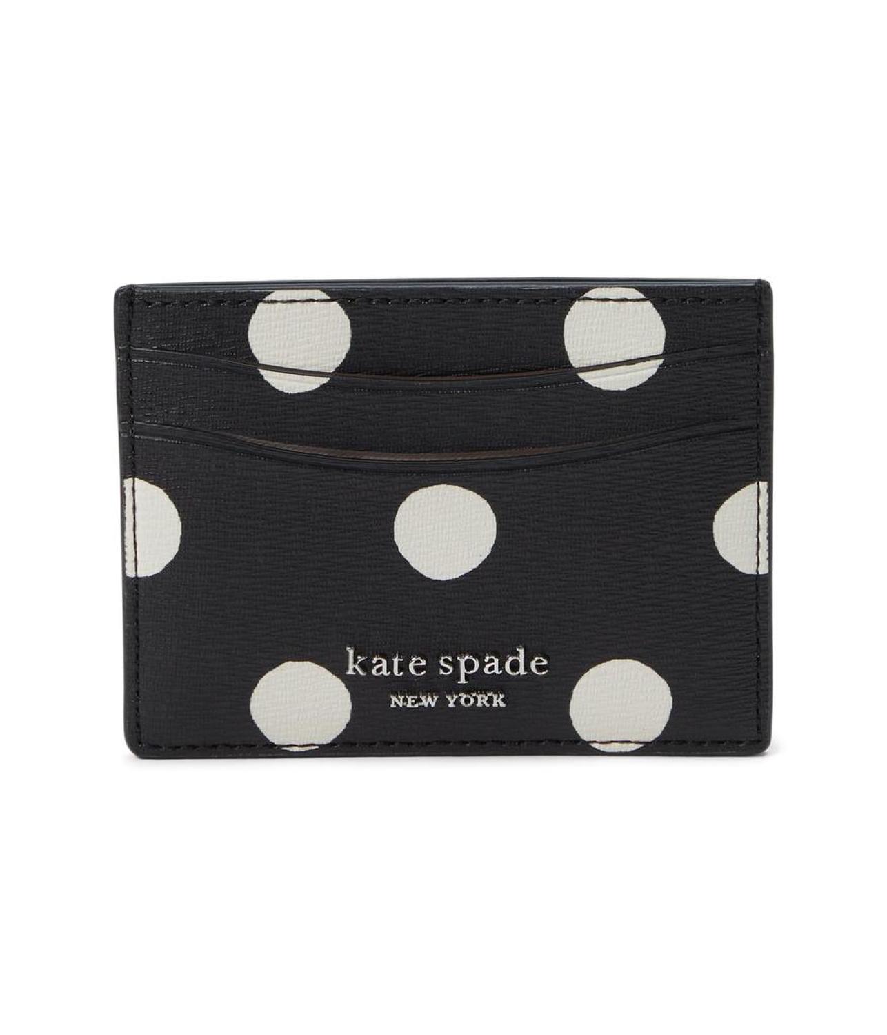 Morgan Sunshine Dot Printed PVC Card Holder
