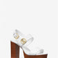 Carmen Faux Leather Platform Sandal