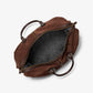 Astor Studded Suede Duffel Bag