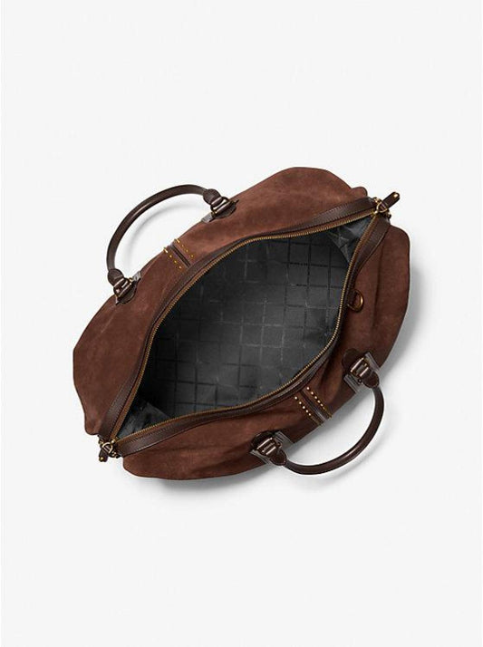 Astor Studded Suede Duffel Bag