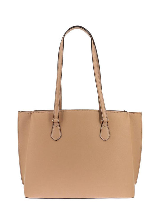 Michael Kors Padlock-Detailed Top-Zip Large Tote Bag