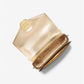 Carmen Medium Metallic Faux Leather Convertible Shoulder Bag