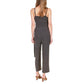 Women's Printed Side-Tie Sleeveless Jumpsuit Regular & Petite