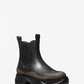 Dupree Logo and Leather Boot