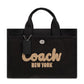 Coach Logo Flocked Tote Bag
