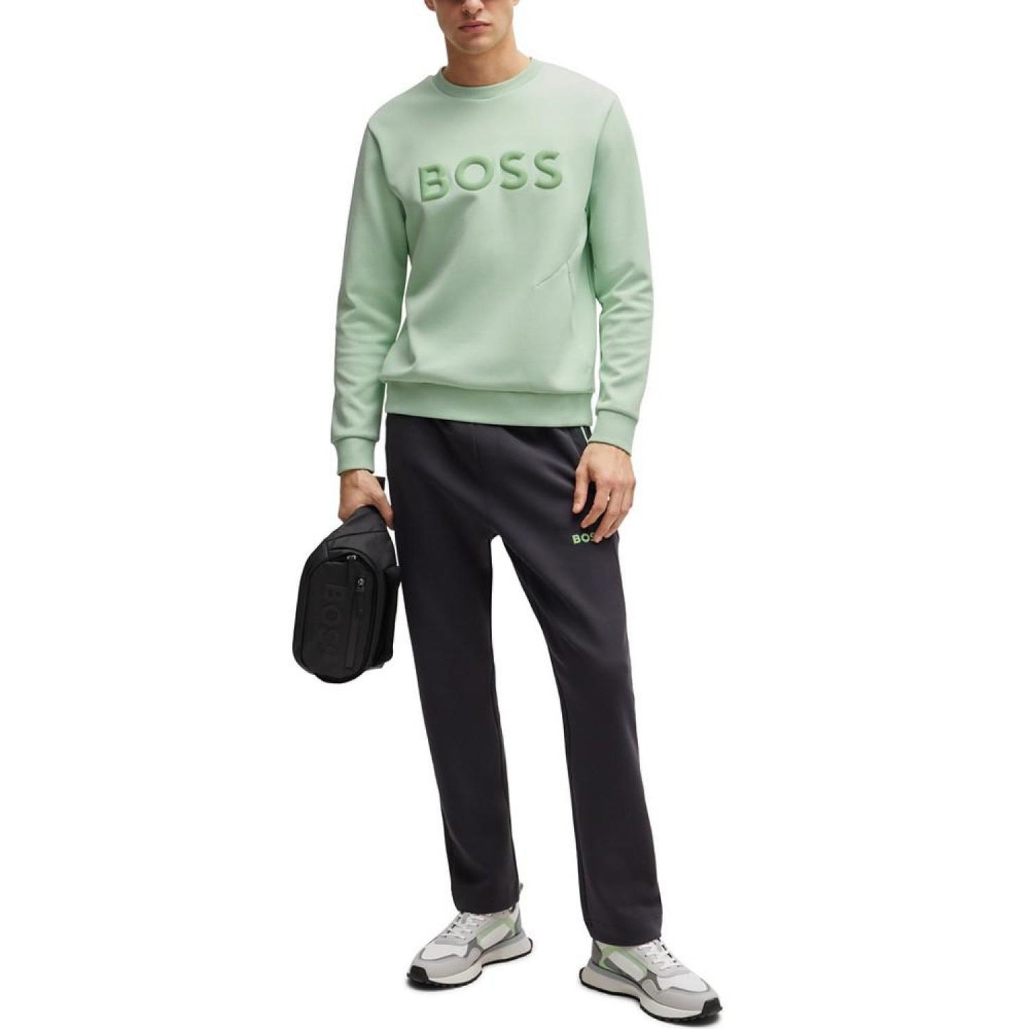 Men's 3D-Moulded Logo Sweatshirt