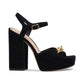 Women's Nicolette Chain-Trimmed Platform Sandals