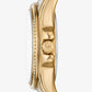 Mini Pilot Pavé Gold-Tone Watch