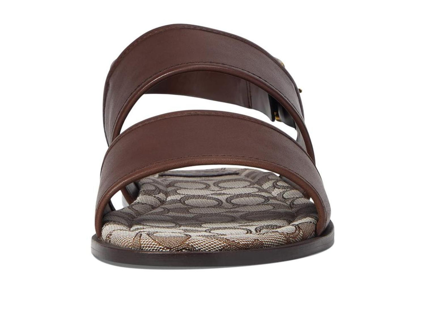 Leather Two Strap Sandal