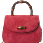 Gucci Pink Suede Mini Shoulder Bag