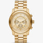 Oversized Runway Gold-Tone Watch