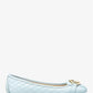 Fulton Logo Embossed Faux Leather Moccasin
